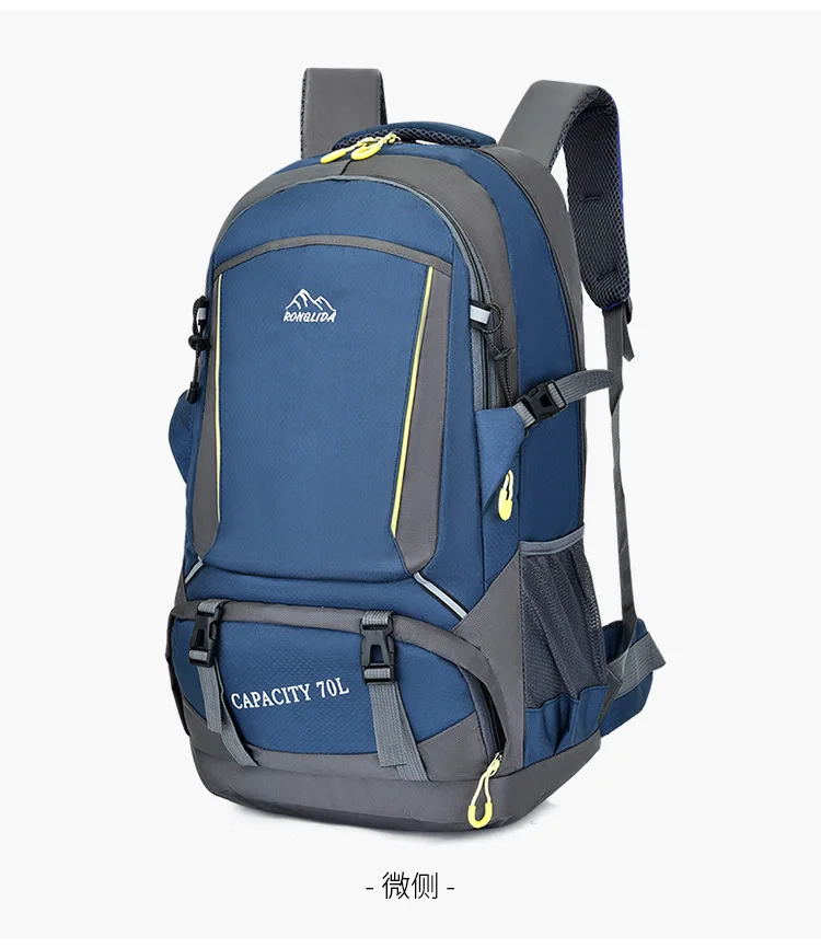 65L+ 5L мужская женская сумка для скалолазания, рюкзак для пеших прогулок, походный Повседневный дорожный рюкзак, тактические Спортивные Сумки