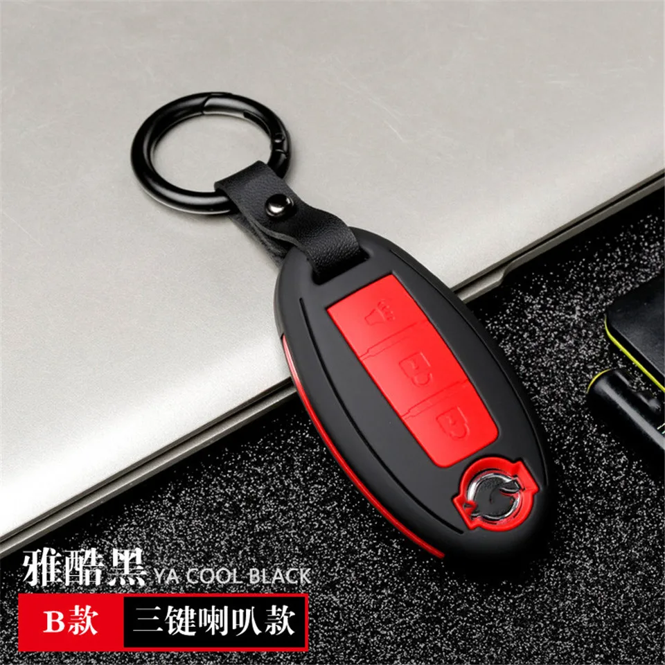 Cover Telecomando/chiave per Nissan Rogue XTrail T32 T31 Qashqai J10 J11 Calci Tiida Pathfinder Murano Juke Versa nota Infiniti - H3e514959d71d4829a651ac4b4907c622h