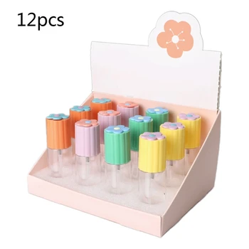 

12Pcs 30ml Cylinder Empty Spray Bottles Sweet Floral Fine Mist Liquid Containers