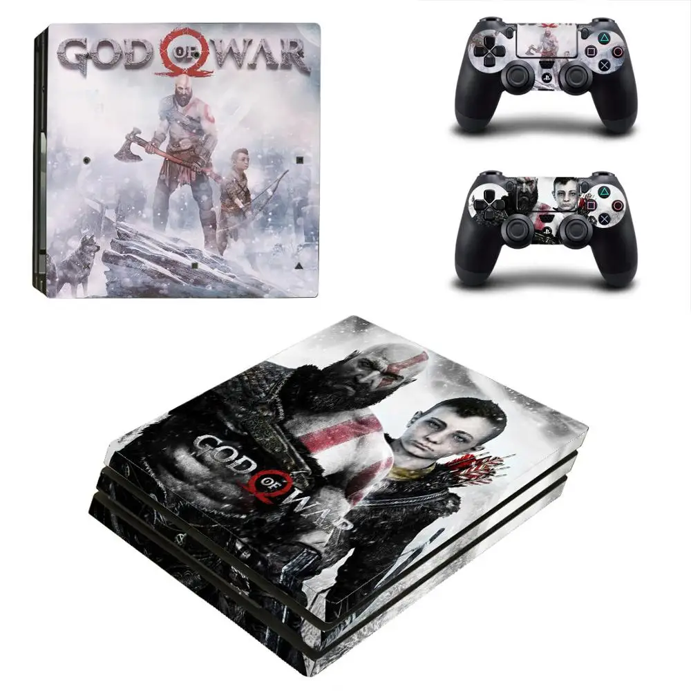 God of War PS4 Pro Stickers Play station 4 Skin Sticker Decal For  PlayStation 4 PS4 Pro Console & Controller Skins Vinyl - AliExpress