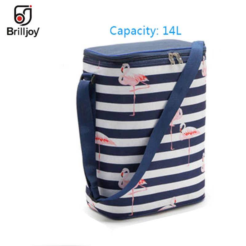 Сумки для обедов 8L/14L/20L/21L/24L сумка-холодильник из ткани Оксфорд изоляции транспортного средства через плечо сумка-холодильник термоизолированная охлаждение Сумки из натуральной кожи - Цвет: L bags