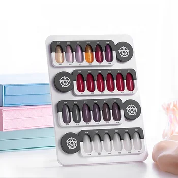 

Pinpai Brand Acrylic Gel Nail Tip Sticks Display Pro Salon Nail Art Sample Swatches Holder Rack