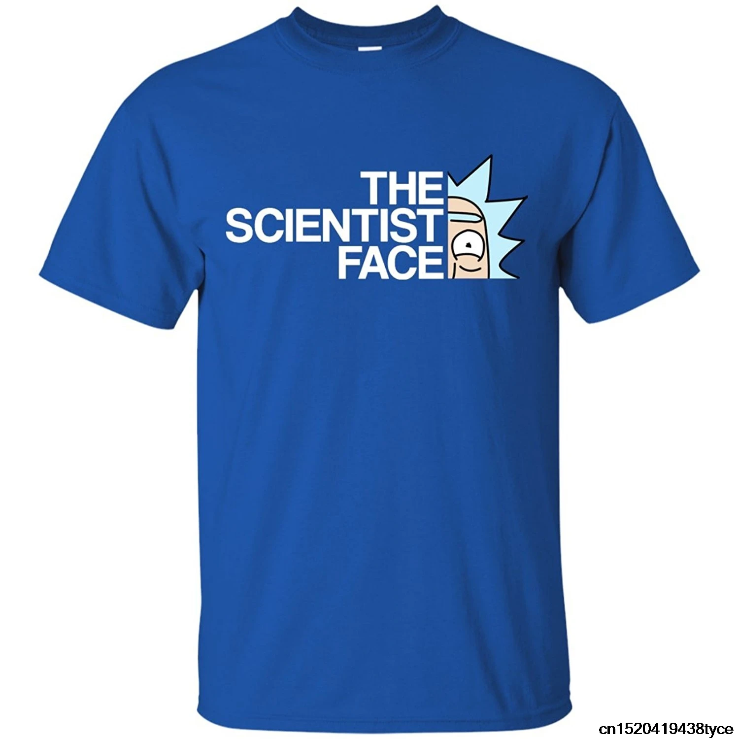 Rick &amp Morty - The Scientist Face Men T-Shirt | Мужская одежда