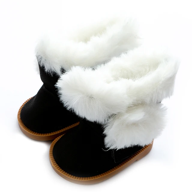 Soft Warm Shoes Wear Fit 17 inch 43cm Doll Born Baby Doll Accessories For Baby Birthday Festival Gift 5