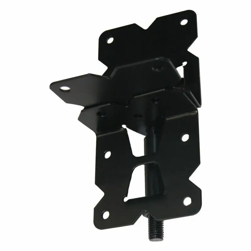 

Vinyl And Wood Fence Gate Latch And Hinges Kit 1 Pack Latch 2 Pack Self-Closing Frosted Black, Water Proof, Rust Proof
