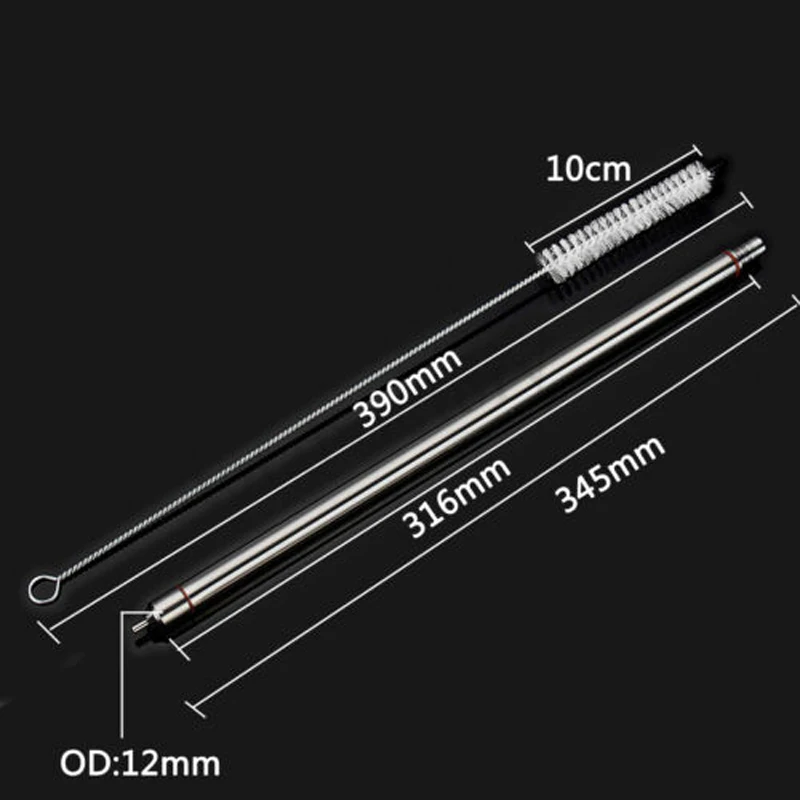 Useful Nylon Brush Bottle Filler Accessories Brewing Portable Stainless Steel Cleaner 13.7 Home Garden Supplies
