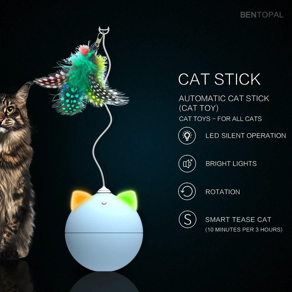 USB Зарядка Электрический прокатный шар игрушка кошка Интерактивный Лазерный магический шар, игрушка для домашних животных игрушка для кошек светодиодный светящийся случайный шар