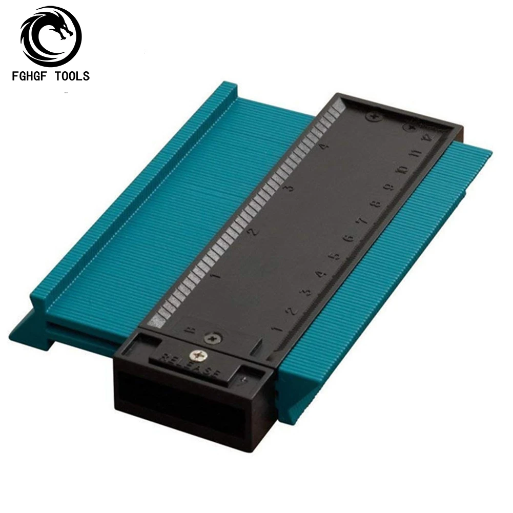 

FGHGF Plastic Gauge Contour Copy Standard 5 Inch Width Wood Marking Tool Tiling Laminate Tiles