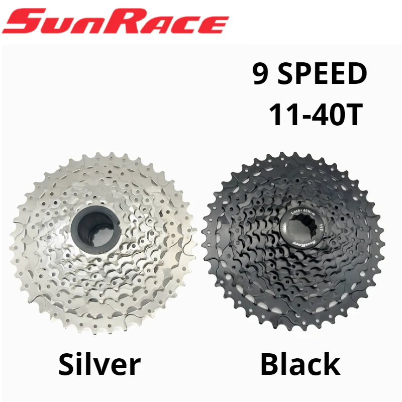 Sunracing 9 speed 11-40T mtb велосипед кассета 9s 40t горный велосипед свободного хода для shimano 9s 9v systerm