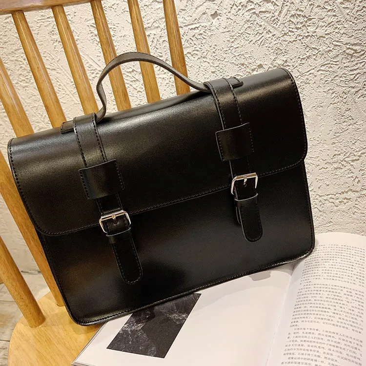 Handbag Messenger-Bag Crossbody-Bag Trend Korean-Fashion Luxury Women Female Ladies Big-Buckle
