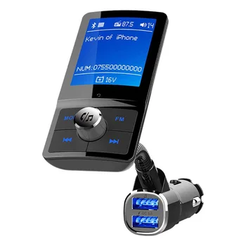 

BC43 FM Transmitter Car Mp3 Wireless Hands-Free Bluetooth Car Audio Connector Dual USB Charger