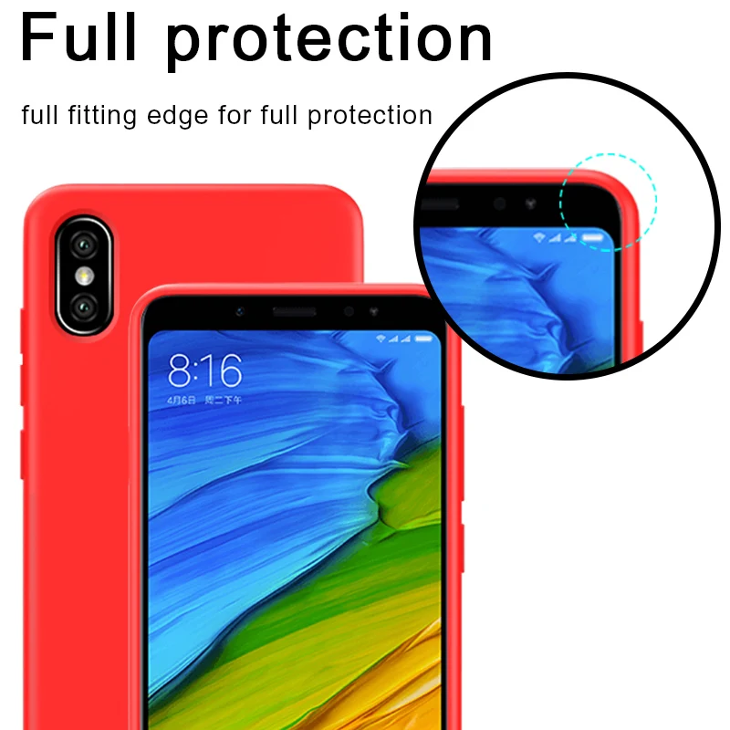 Мягкий силиконовый чехол для Redmi Note 5 Pro для XIAOMI Redmi Note5 6 7 8 9 Pro SE Lite K20 6A 7A 6X MIX3