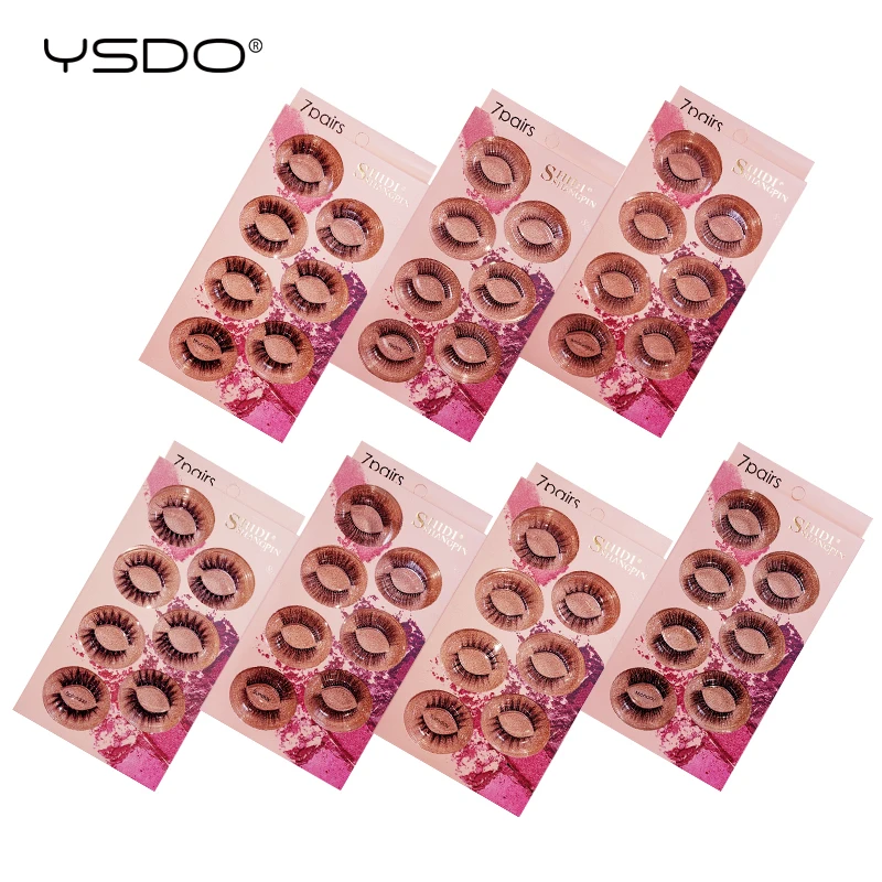 

20 Boxes 3d mink lashes wholesale eyelashes maquiagem false eyelashes plastic cotton stalk cruelty-free lashes mink eyelashes
