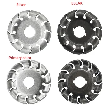 

Power Wood Carving Disc Angle Grinder Woodworking Turbo Round/Plane For 16mm Aperture Angle Attachment Milling Cutter Durable