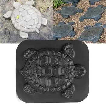 

Manually Paving Cement Brick Molds Tortoise Shaped Path Maker Mold Garden Path Stone Molds Concrete Cement Mould