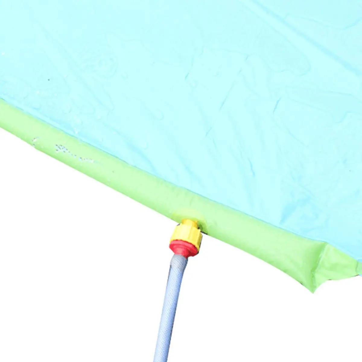Slide de Água Corrediça de Água Spray de Verão Brinquedo para ao ar Crianças Pranchas Piscina Sprinker Brinquedos Jardim Corrida Dupla Livre 4.8x1.4m 12 Crianças slide de água pranchas piscina sprinker