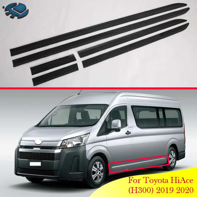 Для Toyota HiAce шестое поколение (H300) 2019 2020 автомобильные аксессуары ABS Боковая дверь