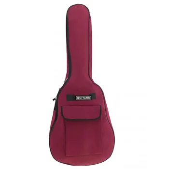 

40/41 Inch Oxford Fabric Guitar Case Gig Bag Double Straps Padded 5Mm Cotton Soft Waterproof Backpack Carry Case Cover