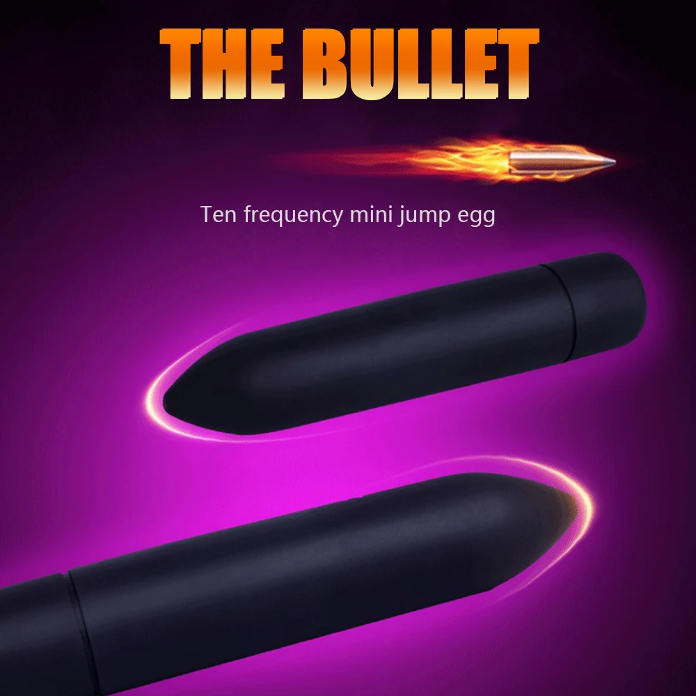 Dildo Massager Adult Toys Mini Bullet Vibrator Sex Toy for Women 10 Speeds G Spot Vibration Vagina Vibrator Clitoris Stimulator