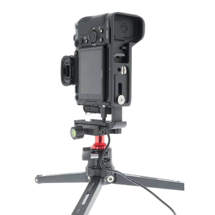 PEIPRO For SONY A7R4 A7RIV Quick Release Plate Camera L Plate Bracket Holder Slide Camera Clip Accessories