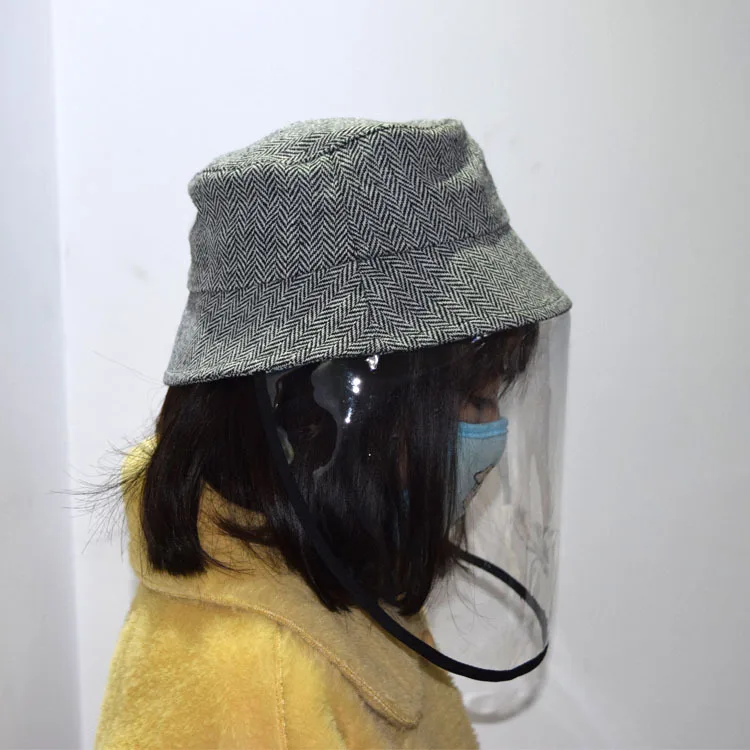 Детская ветрозащитная Кепка серая в полоску уличная солнцезащитная детская