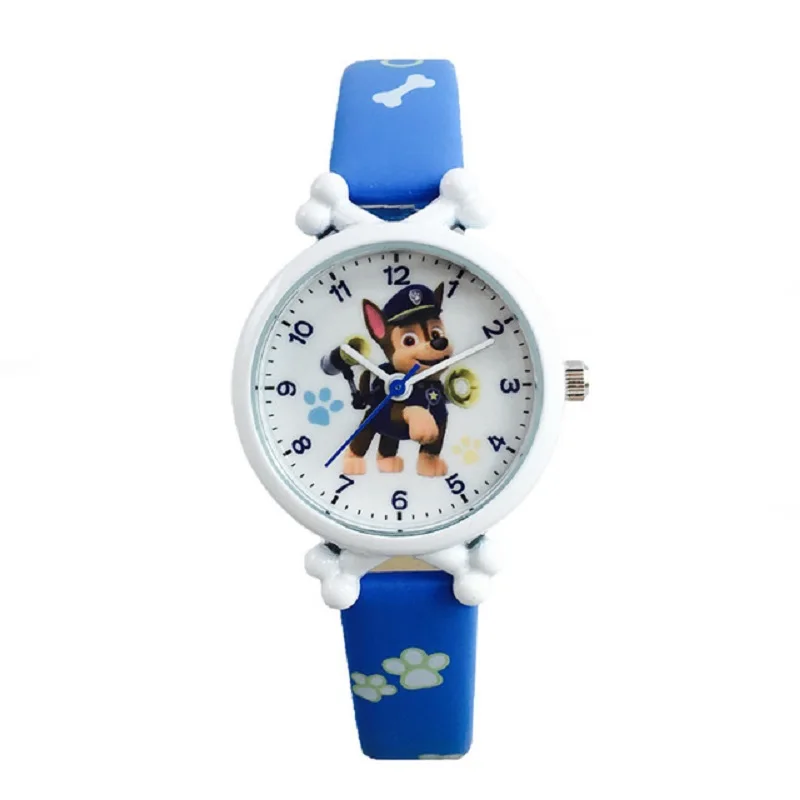 2020 Paw Patrol мультфильм фигура часы игрушки детские электронные водонепроницаемые с