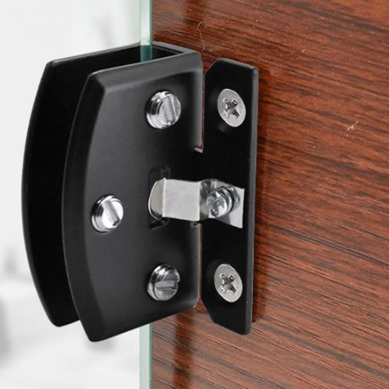 Glass Door Hinge Is Easy To Install Furniture Cabinet Clamp Bracket Display Hardware Fixing Frame | Обустройство дома