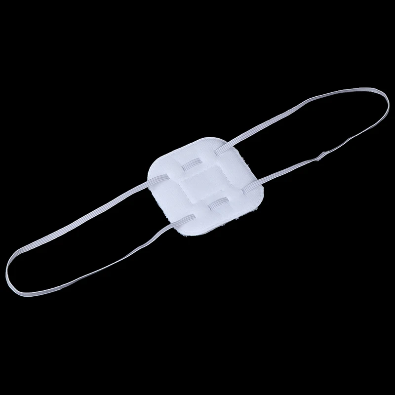 1 pc White Adjustable Eye Patch Single-Eyed Halloween Costumes Prop Eye Mask For Man and Woman
