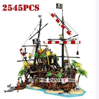 

2020 New Ideas Lepining Pirates of Barracuda Bay 21322 Ship Blocks Bricks Lepinblocks Blocks Toys Kids Birthday Gift 698998