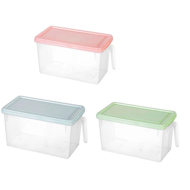Kitchen Transparent PP Storage Box Grains Beans Storage Food Container Refrigerator Storage Boxes