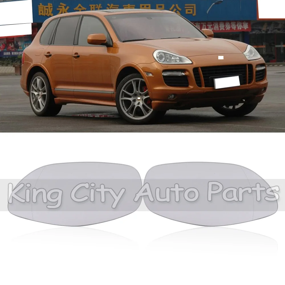 CAPQX для Porsche Cayenne 2007 2008 2009 2010 2011 влево или вправо с Сторона нагрева Зеркало заднего вида Стекло зеркало заднего вида объектива