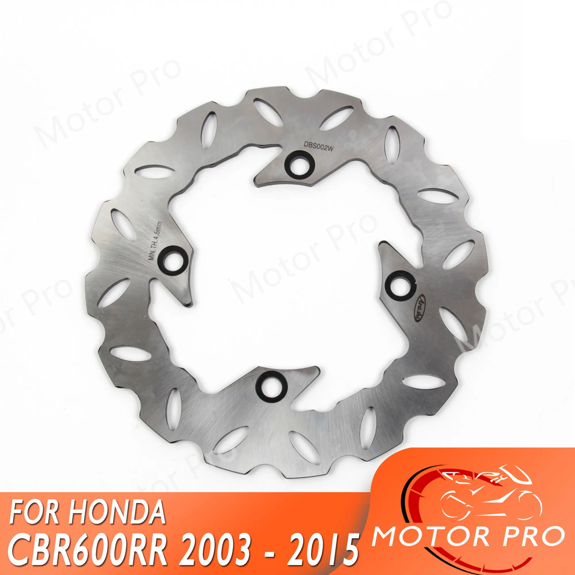 Задний тормозной диск для Honda CBR600RR 2003 2015 CBR600 600RR CBR 600 RR 2006 2007 2008 2009 2010 2011 2012 2013 2014|rear