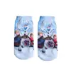 4pair/bag New Anna Elsa Cars3 Cotton Boys Girls Socks 3D Princess Print Socks Kids Cartoon Children Kids Funny Socks 6