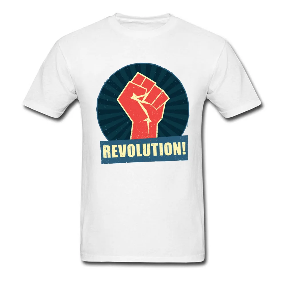 2018 Famous Brand Fashion Patterns Tshirt For Men Funny Quote Logo Design Pure Cotton Tee Shirts Revolution Men's Team T Shirt |