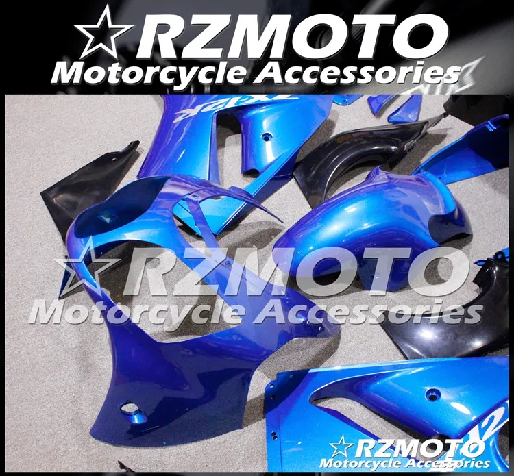 ABS мотоцикл обтекатель комплект для KAWASAKI ZX-12R 2002-2008 год кузов литьевая форма Магазин № 2088