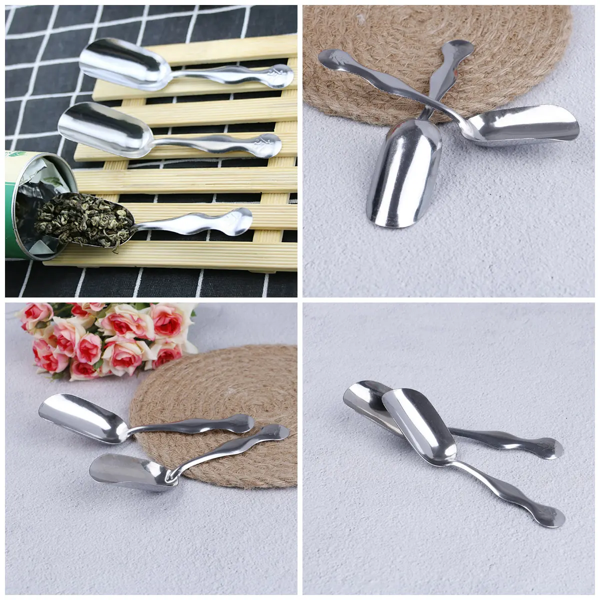 2 шт. чайная ложка для кухонных принадлежностей инструменты - Цена: 