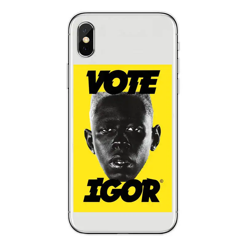 Tyler The Creator Igor Album Red Box Logo Мягкий силиконовый чехол из ТПУ для телефона iPhone Max XR XS X SE 5 5S 6 6S Plus 7 8Plus - Цвет: TPU