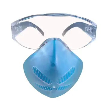 

Two in one Pollution Windproof Outdoor Goggles Face Cover for Adult for child