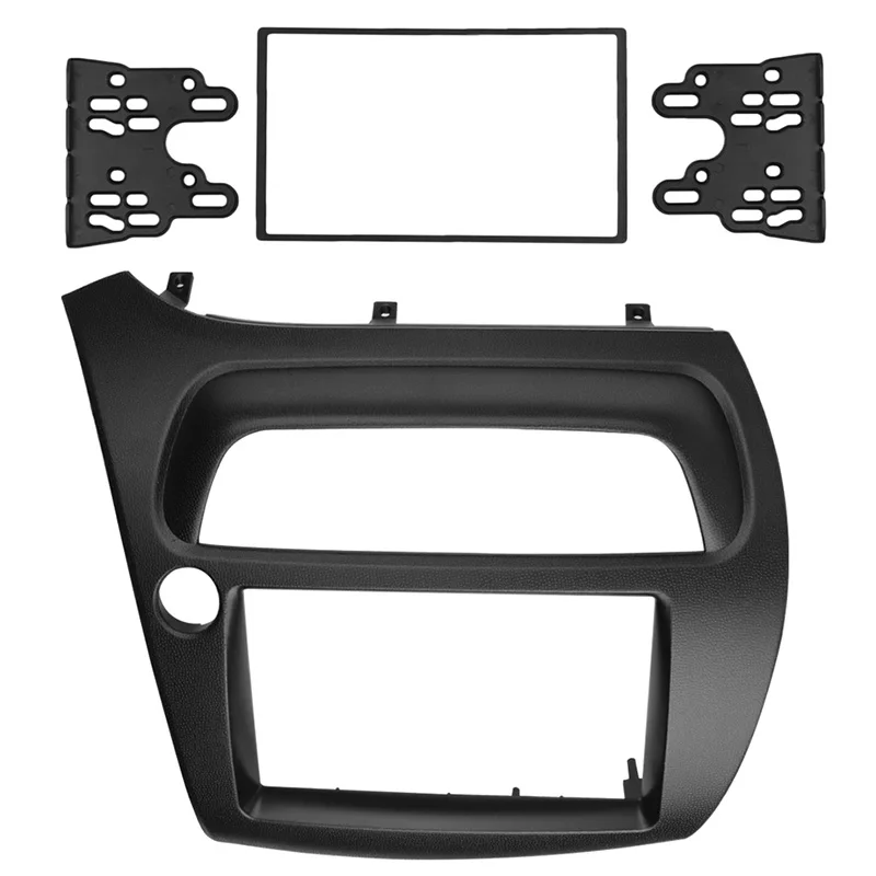 Для Honda Civic двойной Din фасции Радио Dvd стерео Cd панель приборная панель монтажная Установка отделка комплект лицевая рамка с проводом Harne