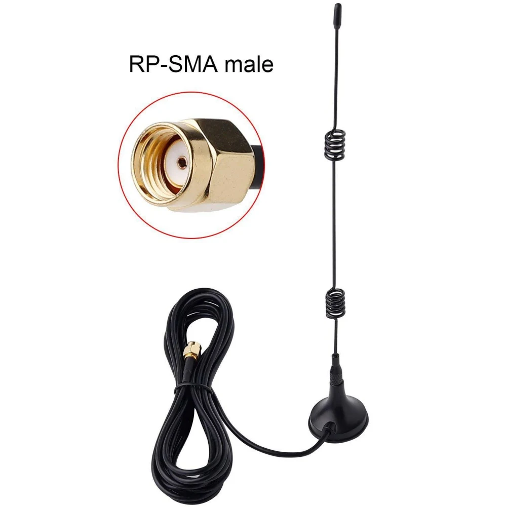 2,4 г Магнитная камера безопасности антенный удлинитель, 10ft 7dBi CCTV Беспроводная SMA антенна мужской удлинитель