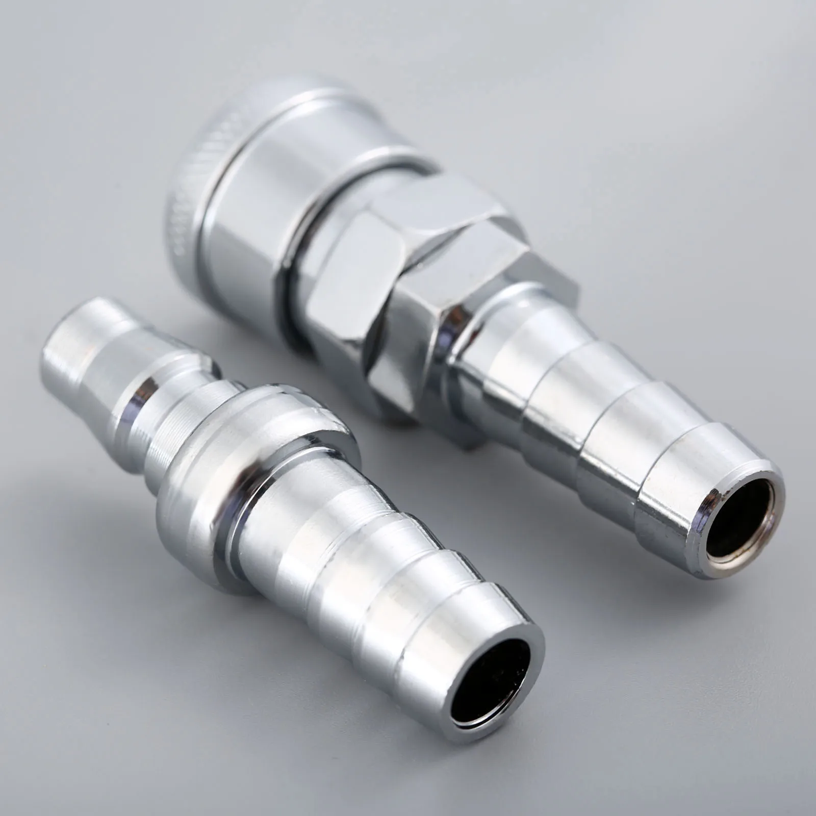 2 Pz/Kit Sh40 + Ph40 Raccordo Pneumatico Linea Aria Parte Compressore Baionetta Connettore Ferro Attacco A Sgancio Rapido 12Mm Tubo Flessibile Strumen