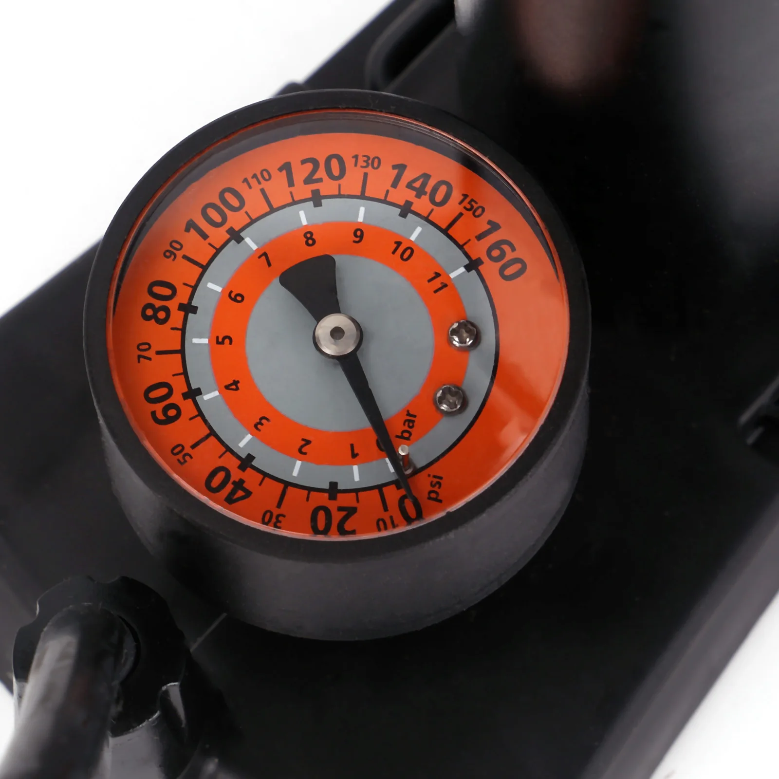 Bicycle Foot Pump 120Psi High Pressure Portable Bike Pump Ultra-light with Barometer Cycling Inflator Foot Bomba de ar bicicleta