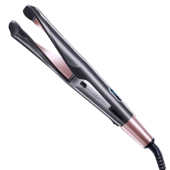 

2-in-1 Straightener Rotating Curling Iron Hair Curler Wand Hair Styling Tool Temperature Control Splint LDO99