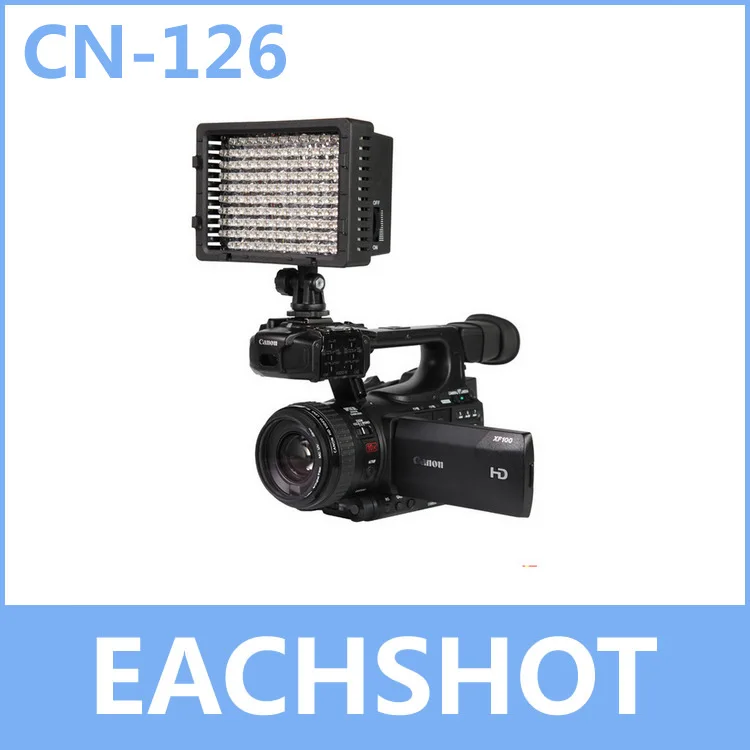 

NanGuang CN-126, LED Video Light Camera Bulb Photo Lighting for Camcorder DV Camera Lighting 5400K
