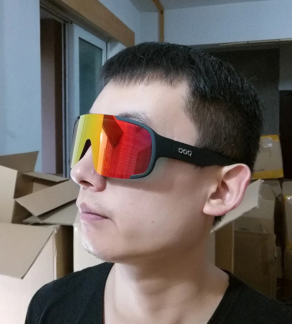 POC Aspire cycling glasses outdoor sports men running self mountain bike anti-sand wind goggles equipment