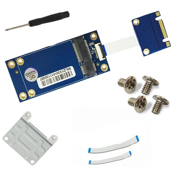 

mSATA to M.2 Adapter 6.0Gbps mSATA Mini PCI-E 3.0 SSD to NGFF M.2 B Key SATA Interface Adapter Card Support Full size Half Size