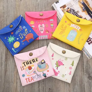 

Tampon Storage Bag Sanitary Pad Pouch Women Napkin Towel Cosmetic Bags Organizer Ladies Makeup Bag Girls Tampon Holder Organizer