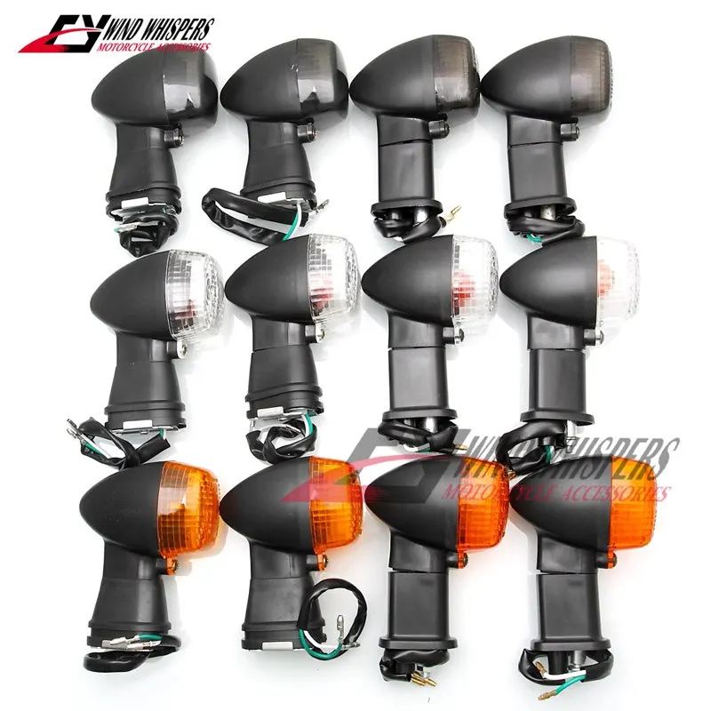 Intermitentes Traseros Para Kawasaki NINJA 1000/650/300 ZX6R – Halógenos, Plástico, Universal