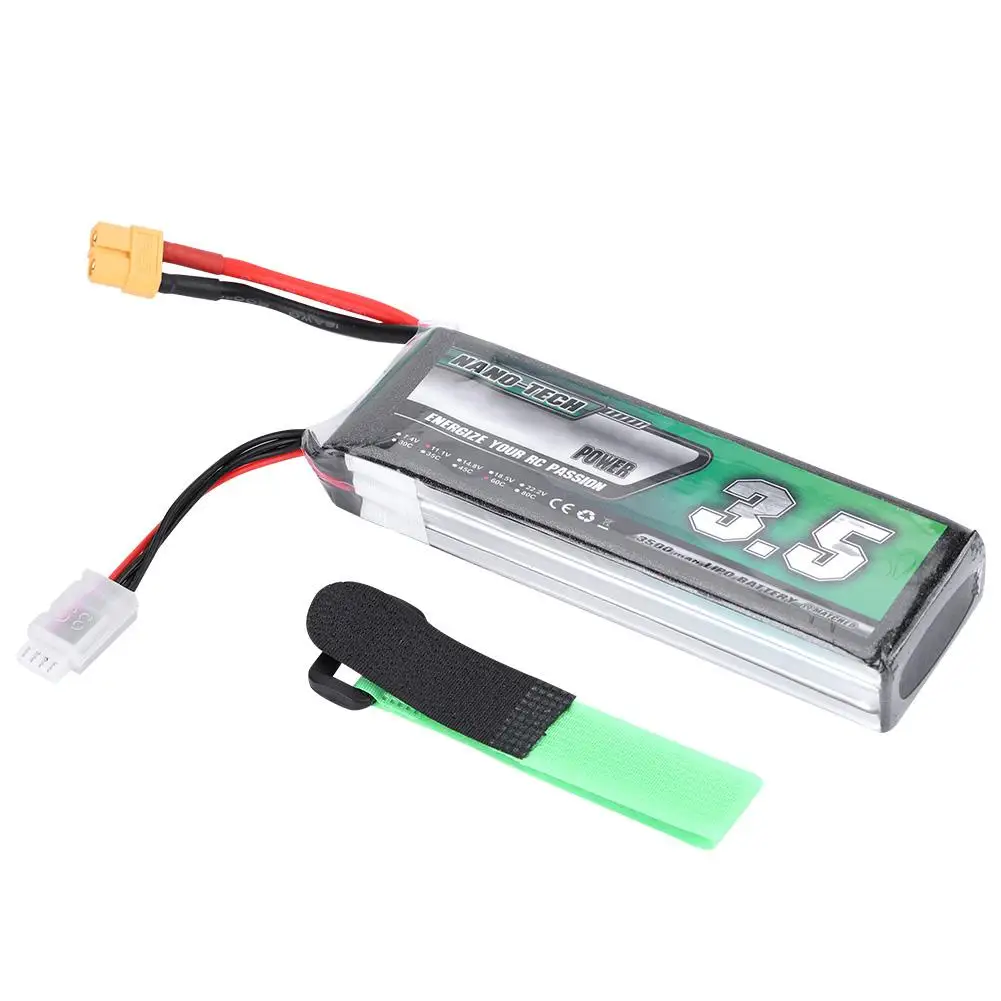 

Hot 3500MAH 11.1V 60C Lipo Battery for Remote Control Model T-Plug XT60-Plug High quality lithium battery