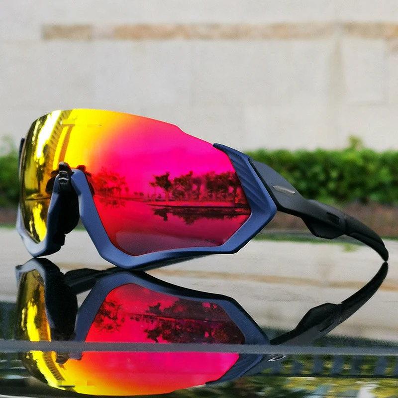 Новинка, хит, велосипедные очки, солнцезащитные очки, поляризационные, велосипедные очки, очки для альпинизма, велосипеда, очки для рыбалки, oculos ciclismo - Цвет: 01